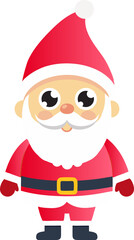 Cute Santa Claus cartoon, merry christmas