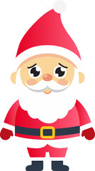 Cute Santa Claus cartoon, merry christmas