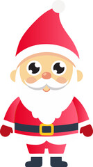 Cute Santa Claus cartoon, merry christmas