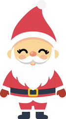 Cute Santa Claus cartoon, merry christmas