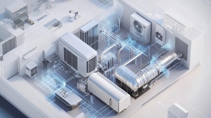 graphic resource for hvac system	