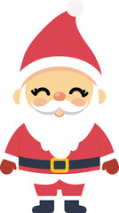 Cute Santa Claus cartoon, merry christmas