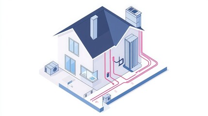 graphic resource for hvac system	
