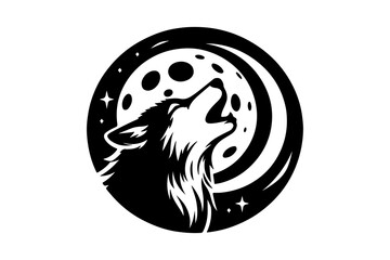 The Roaring Wolf black-and-white image for illustration.