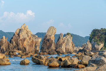 和歌山県串本町の橋杭岩