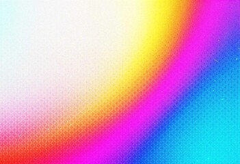 Abstract colorful halftone gradient background