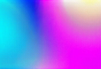 Abstract colorful halftone gradient background