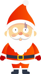 Cute Santa Claus cartoon, merry christmas