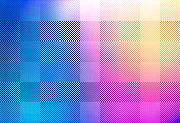 Abstract colorful halftone gradient background