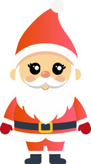 Cute Santa Claus cartoon, merry christmas