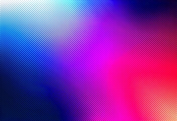Abstract colorful halftone gradient background