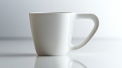 Obraz premium A standard ceramic mug mockup