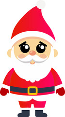 Cute Santa Claus cartoon, merry christmas