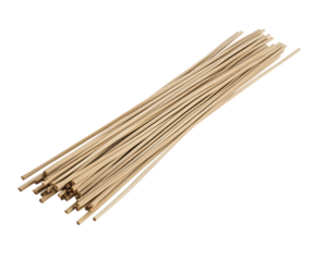 a pile of thin sticks