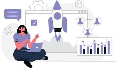 Business Innovation Illustration