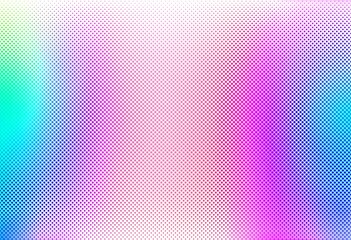 Abstract colorful halftone gradient background