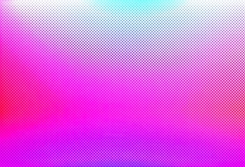 Abstract colorful halftone gradient background