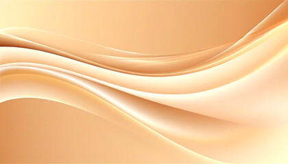 Fototapeta premium Soft curves and gentle waves bring warmth to a serene abstract composition