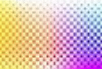 Abstract colorful halftone gradient background
