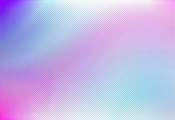 Abstract colorful halftone gradient background