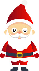 Cute Santa Claus cartoon, merry christmas