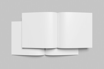Square Magazine Mockup