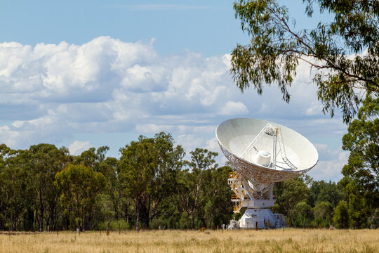 Radio telescope of the Australia Telescope Compact Array
