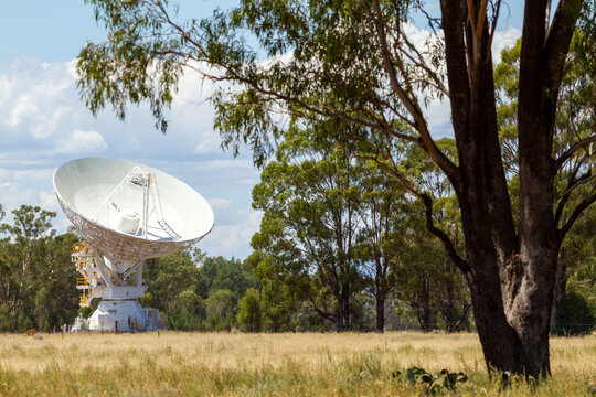 Radio telescope of the Australia Telescope Compact Array