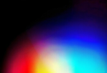 Abstract colorful halftone gradient background