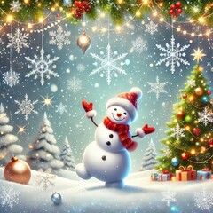 Backgrounds with winter themes for Christmas decor