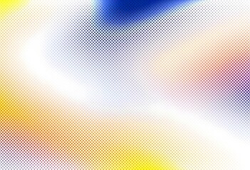 Abstract colorful halftone gradient background