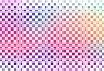 Abstract colorful halftone gradient background