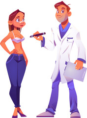Woman and Doctor