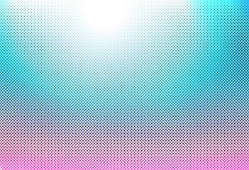 Abstract colorful halftone gradient background
