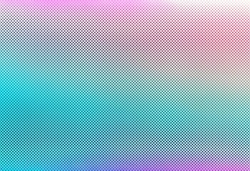 Abstract colorful halftone gradient background