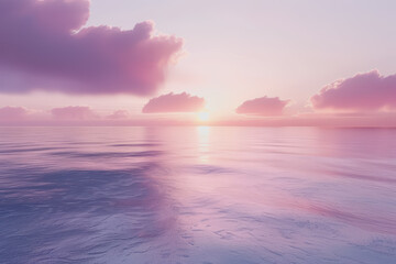 Fototapeta premium A serene 3D gradient background with soft pink tones mixed with lavender.