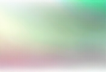 Abstract colorful halftone gradient background