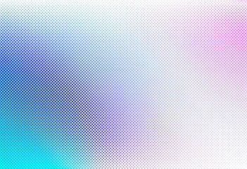 Abstract colorful halftone gradient background