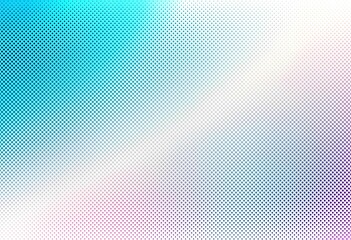 Abstract colorful halftone gradient background