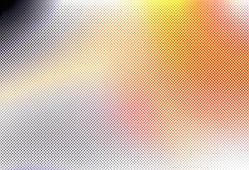 Abstract colorful halftone gradient background