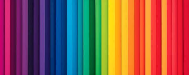 Obraz premium Smooth Rainbow Gradient Wallpaper Design for Pride Themed Backgrounds and Celebrations