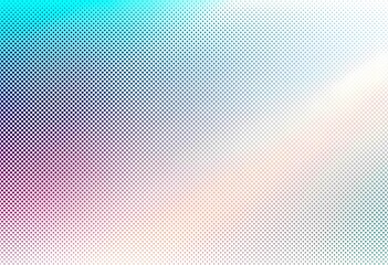 Abstract colorful halftone gradient background
