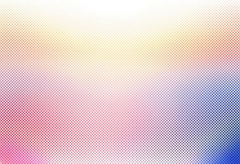 Abstract colorful halftone gradient background