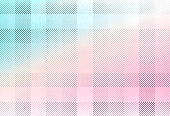 Abstract colorful halftone gradient background
