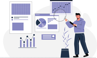 Lunch Marketing Illustration