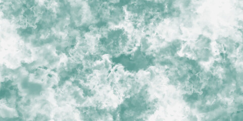 Painting abstract monochrome Hand drawn wet background in vintage style. Seamless Aqua Organic  Textile. Turquoise background reminiscent of cement wall texture with old grunge