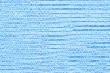 Light blue cotton jersey fabric texture as background