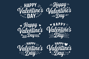 Celebrating Valentine's Day with Love Icons vector