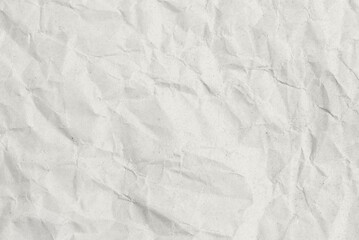 A sheet of gray wrinkled paper texture as background