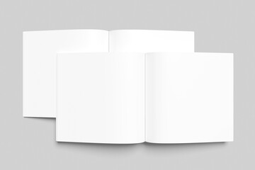 Square Magazine Mockup